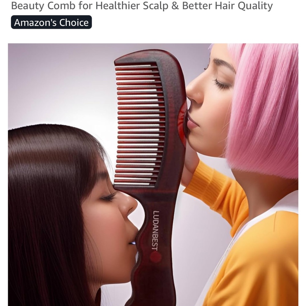 Brown Hair Comb for Women